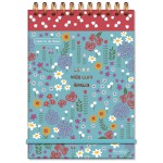 CADERNO FINA IDEIA 145X205 IDEIAS CAMPESTRE COM 80 FOLHAS AZUL