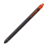 CANETA PENTEL ENERGEL BLACK RT ROLLER GEL 0.7 LARANJA