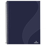 CADERNO CANSON EXPRESSÃO E ARTE UNIVERSITÁRIO 90 G/M² PAUTADO CAPA AZUL MARINHO