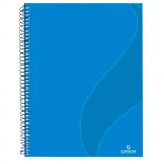 CADERNO CANSON EXPRESSÃO E ARTE UNIVERSITÁRIO 90 G/M² PAUTADO CAPA AZUL TURQUESA