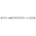 MARCADOR CIS GRAF DUO PONTA REDONDA E CHANFRADA 73 VIOLETA ULTRA MARINE 