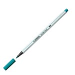 CANETA STABILO PEN BRUSH 568/51 AZUL TURQUESA 